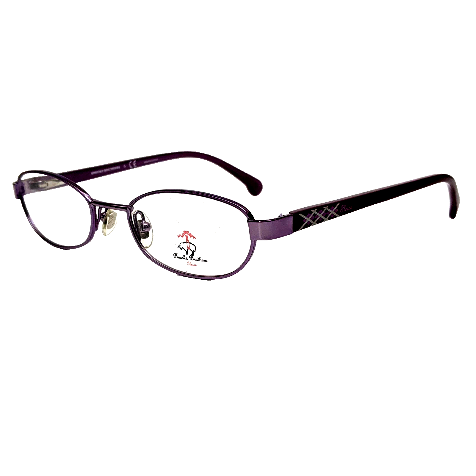 Brooks Brothers Bb1008 1625 Purple Authentic Eyeglasses Frames 47-18-130
